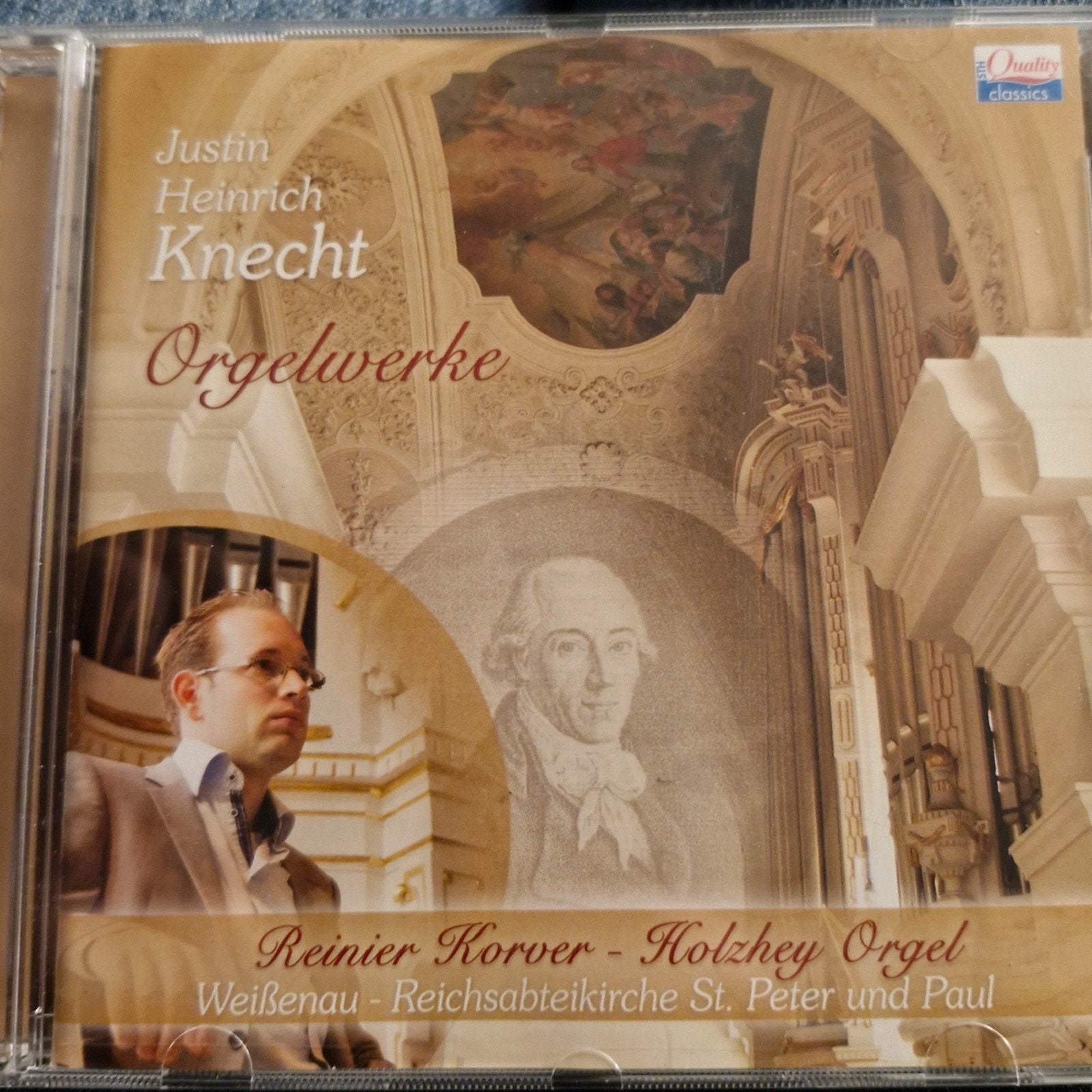 orgel cd Reinier Korver - Holzhey Orgel Weißenau, Overige componisten, Overige typen, Ophalen of Verzenden, Zo goed als nieuw
