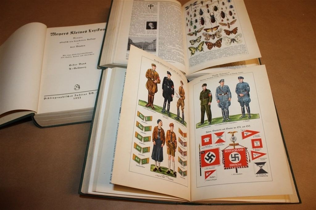 Meyers Kleines Lexikon 3 Delen — Duitse Encyclopedie 1933, Ophalen of Verzenden, Gelezen, Dieren
