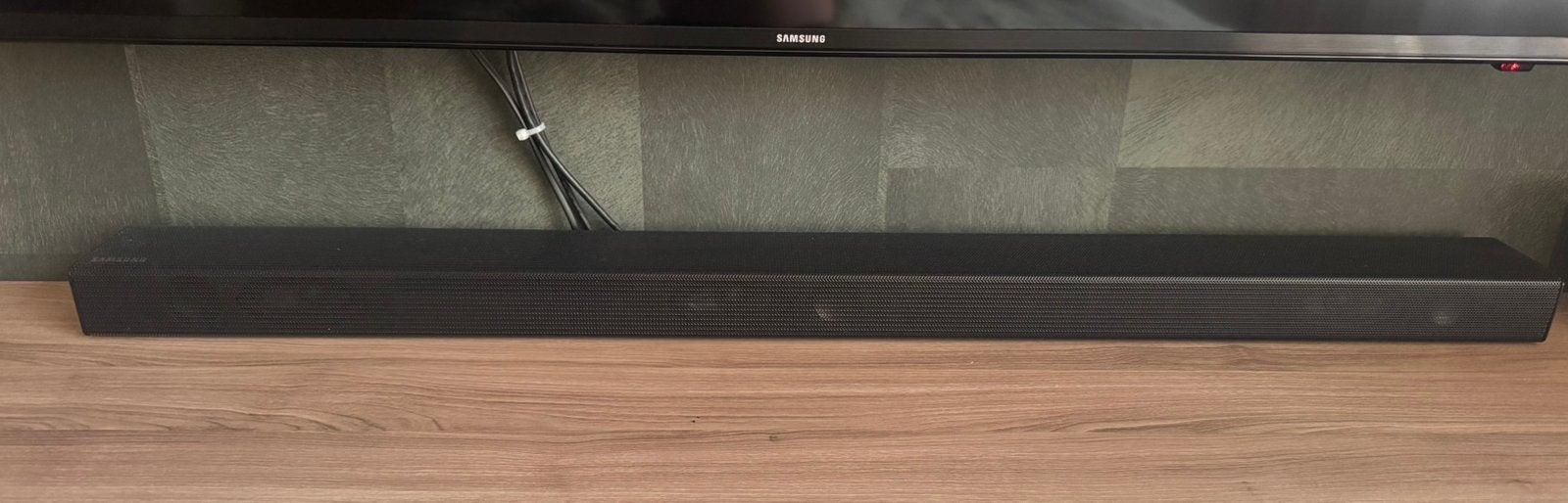 Samsung soundbar + 2 rear speakers en subwoofer, Ophalen, Bluetooth, Gebruikt