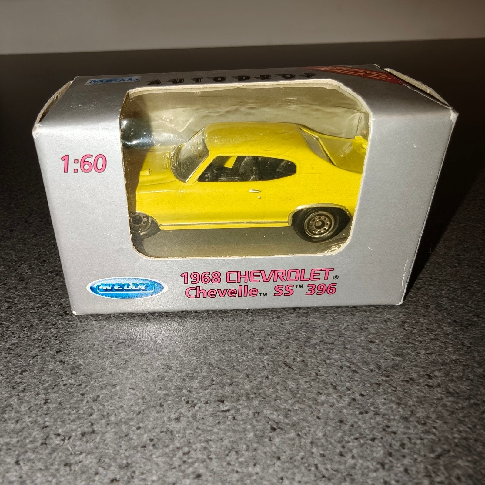 Autodrop 1968 Chevrolet Chevelle SS 396 modelauto, Ophalen of Verzenden, Nieuw, Auto