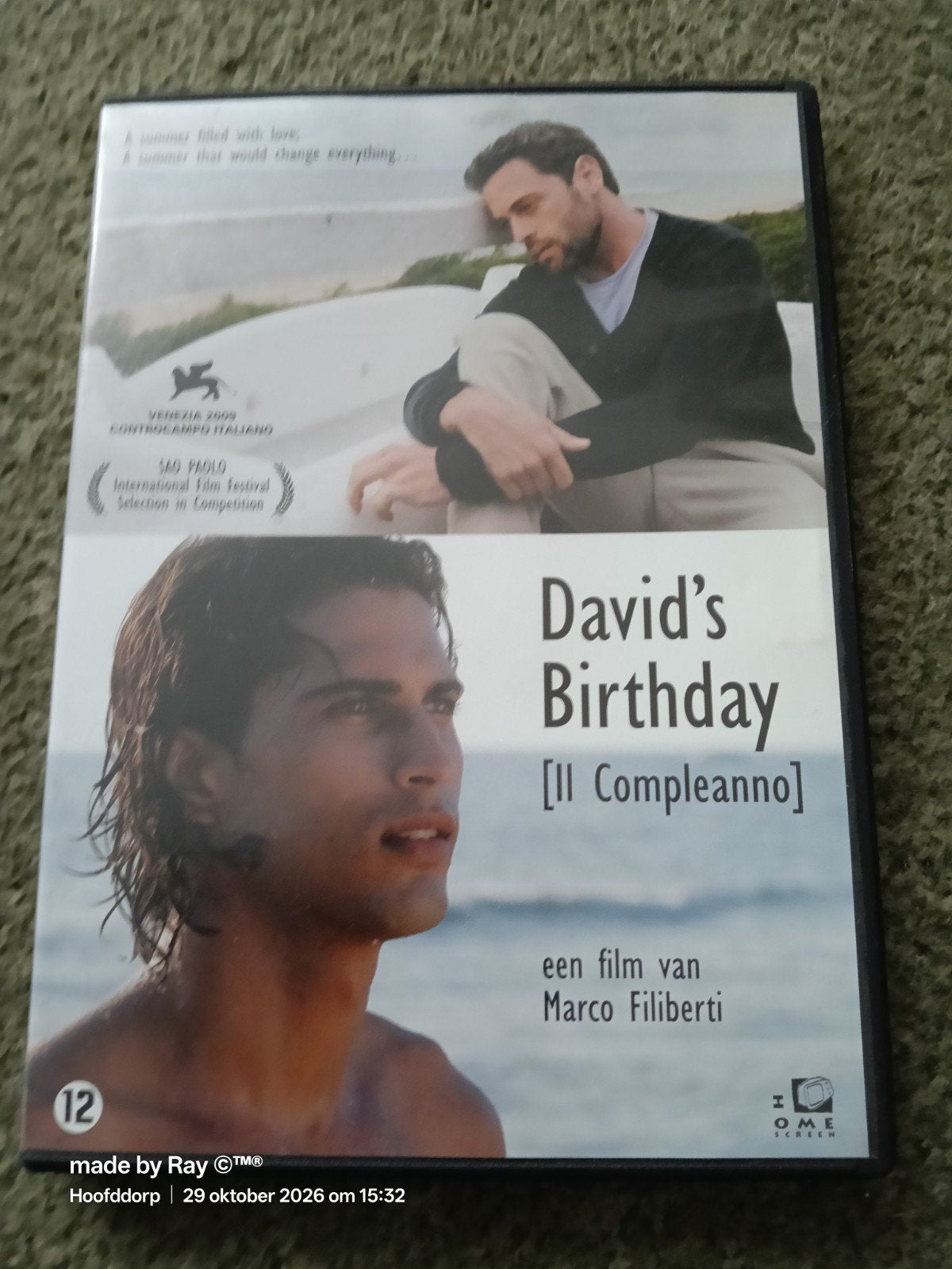 David's Birthday (Il Compleanno) DVD - Romantisch Drama, Cd's en Dvd's, Zo goed als nieuw, Italiaans, Vanaf 12 jaar, Inclusief doosje