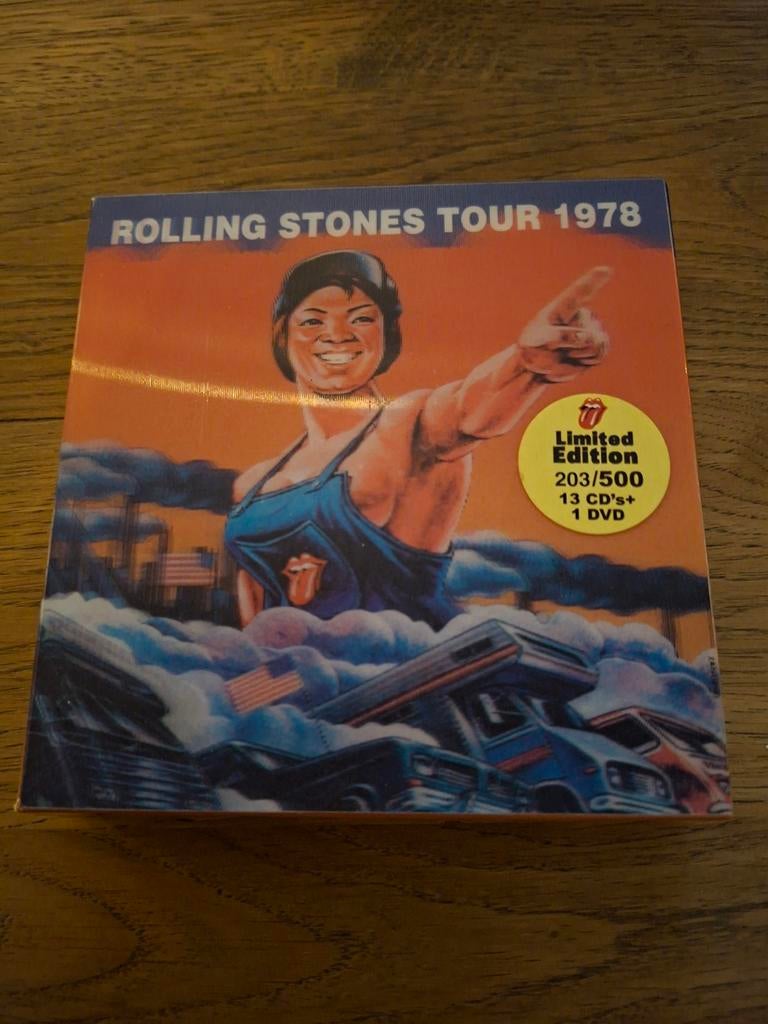 Rolling Stones Tour 1978 13cd + 1dvd box set, Ophalen of Verzenden, Zo goed als nieuw, Poprock