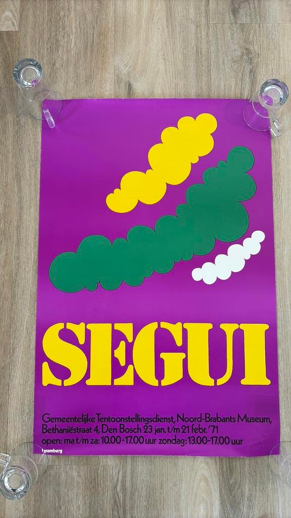 Poster Segui, Ophalen of Verzenden, Zo goed als nieuw, A1 t/m A3, Film en Tv