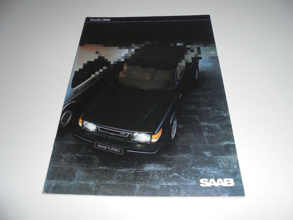 brochure Saab 900 modellen 1984, Boeken, Ophalen of Verzenden, Zo goed als nieuw, Overige merken