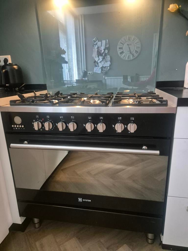 Boretti / M-system Fornuis, Witgoed en Apparatuur, Fornuizen, Ophalen, Gebruikt, 60 cm of meer, Gas