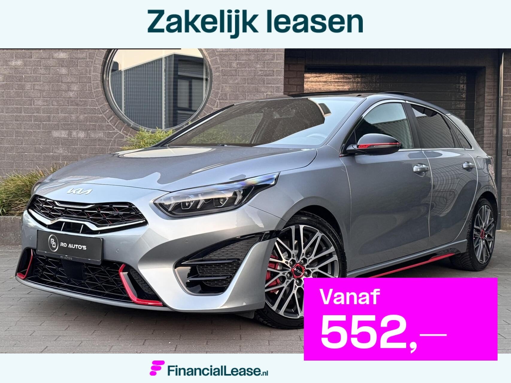 Kia Ceed 1.6 T-GDi GT Pano JBL Camera Navi Keyless Dealer on, 15 km/l, Gebruikt, 4 cilinders, Bedrijf