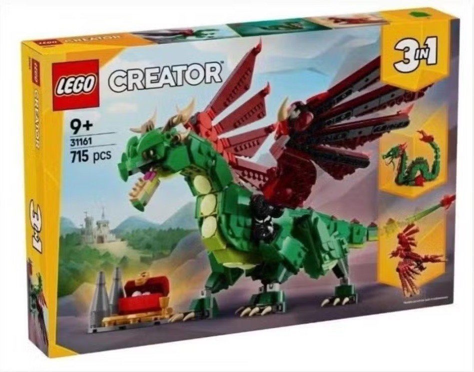 Lego Creator 31161 - Middeleeuwse Draak NIEUW IN DOOS, Lego, Overige typen, Nieuw, Ophalen of Verzenden