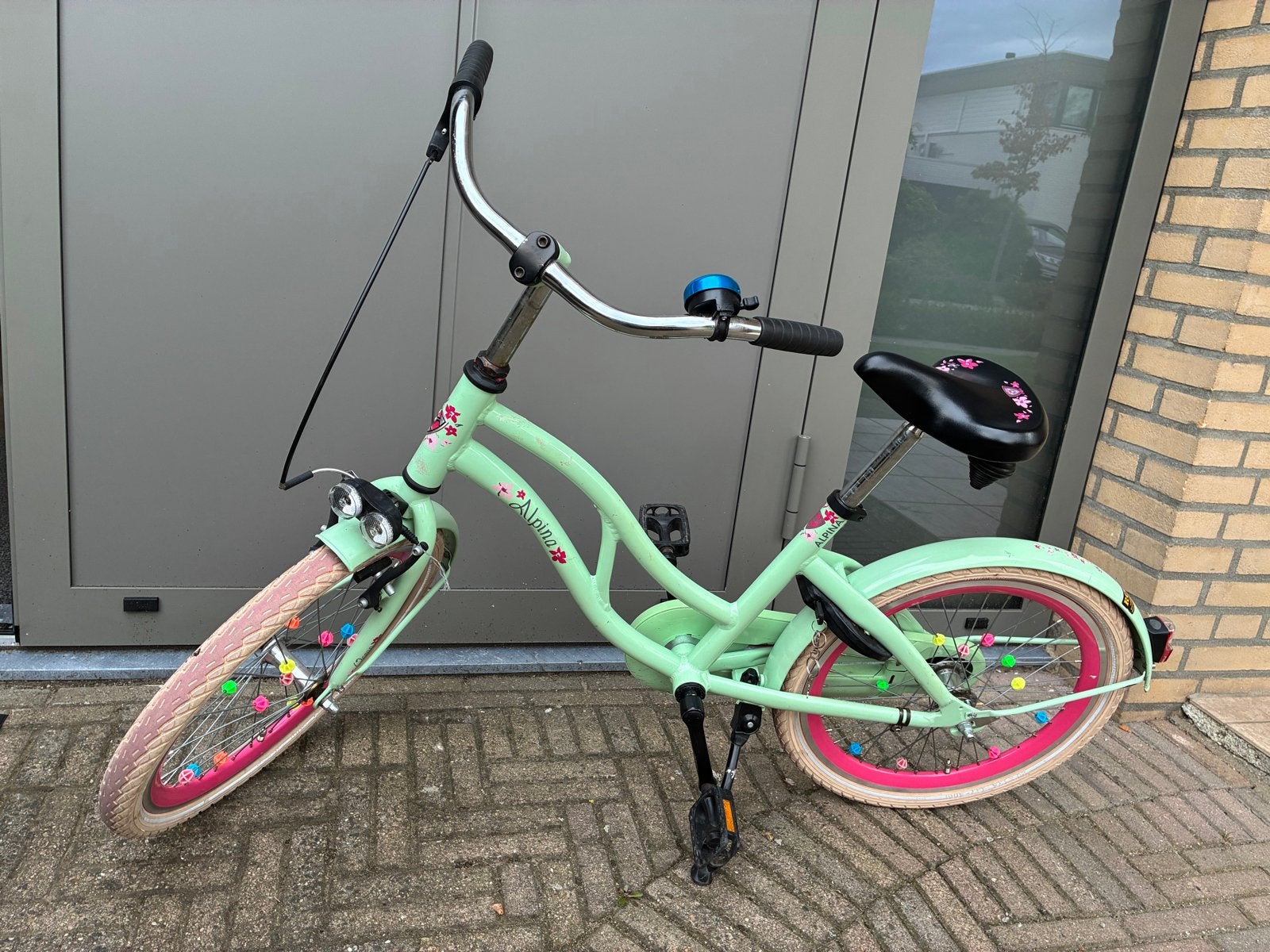 Alpina kinderfiets 20 inch, Ophalen, Gebruikt, Terugtraprem, 20 inch of meer