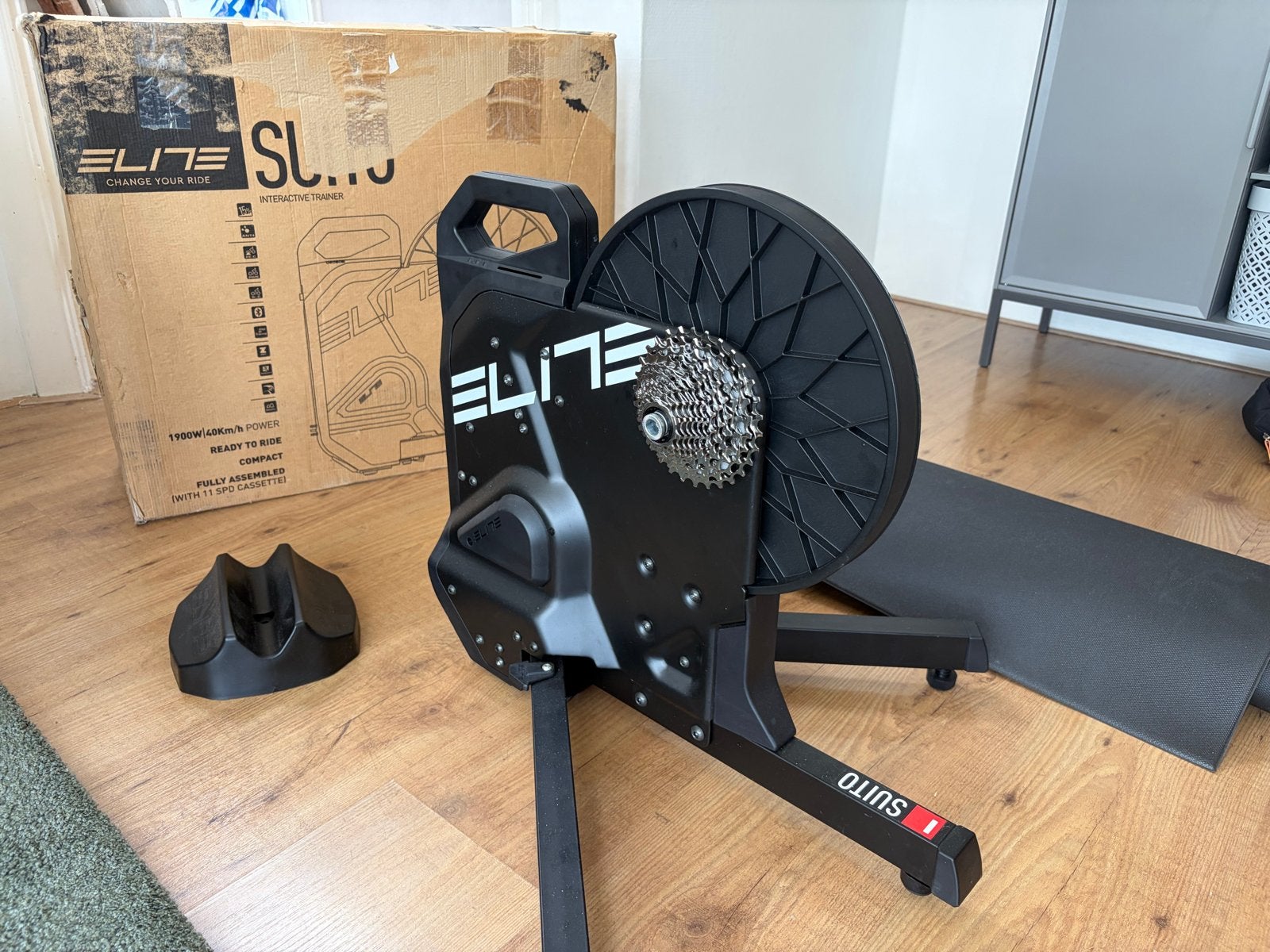 Elite Suito-T interactieve fietstrainer, Ophalen, Overige typen, Staal, Zo goed als nieuw