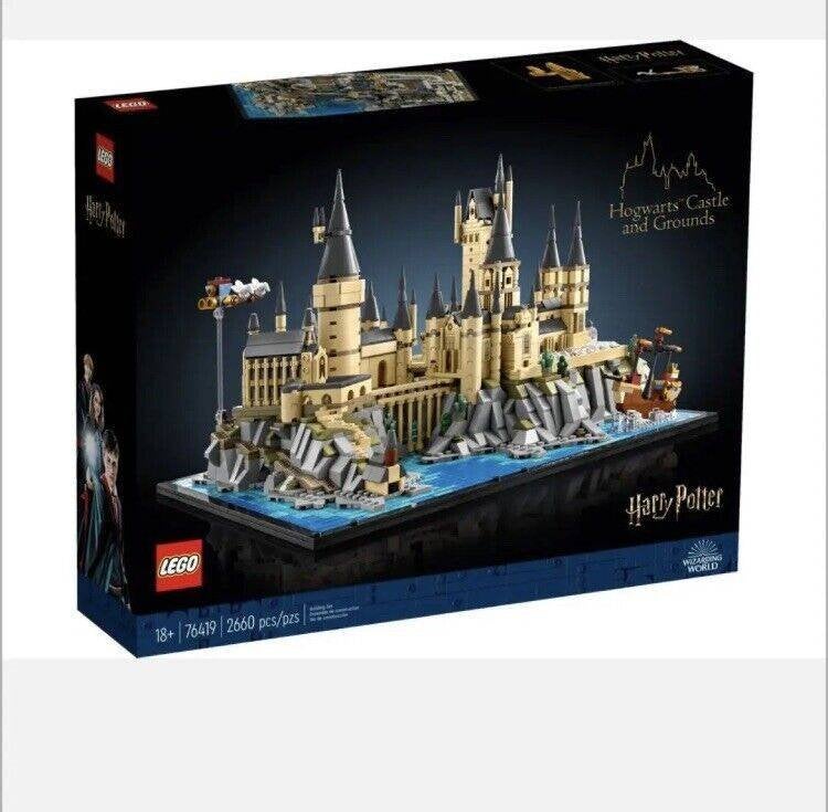 Te huur: Lego Zweinstein en Terrein; 76419, Gebruikt, Lego, Harry Potter, Inclusief instructies
