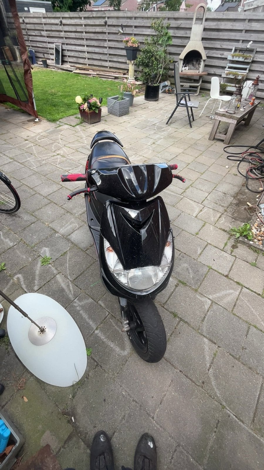 Peugeot Vivacity 70cc Scooter - Zwart, Ophalen, Gebruikt, Overige typen