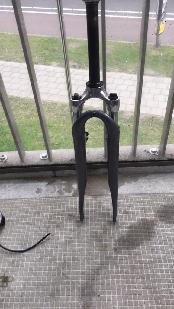 Gazelle voorvork 28” zat hydraulische rem op, Ophalen, Zo goed als nieuw, Elektrische fiets, Voorvork