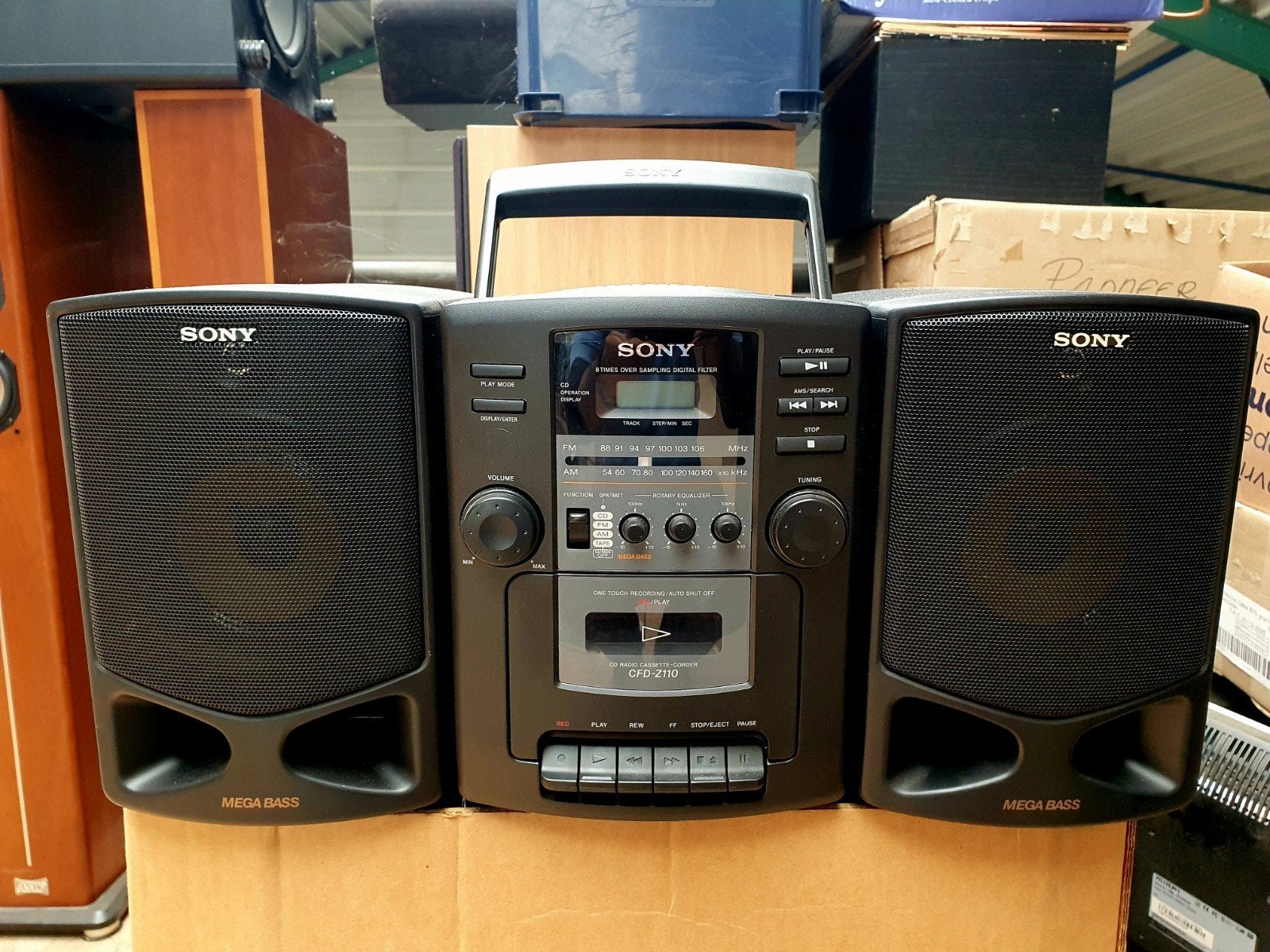 Sony portable stereo, Ophalen of Verzenden