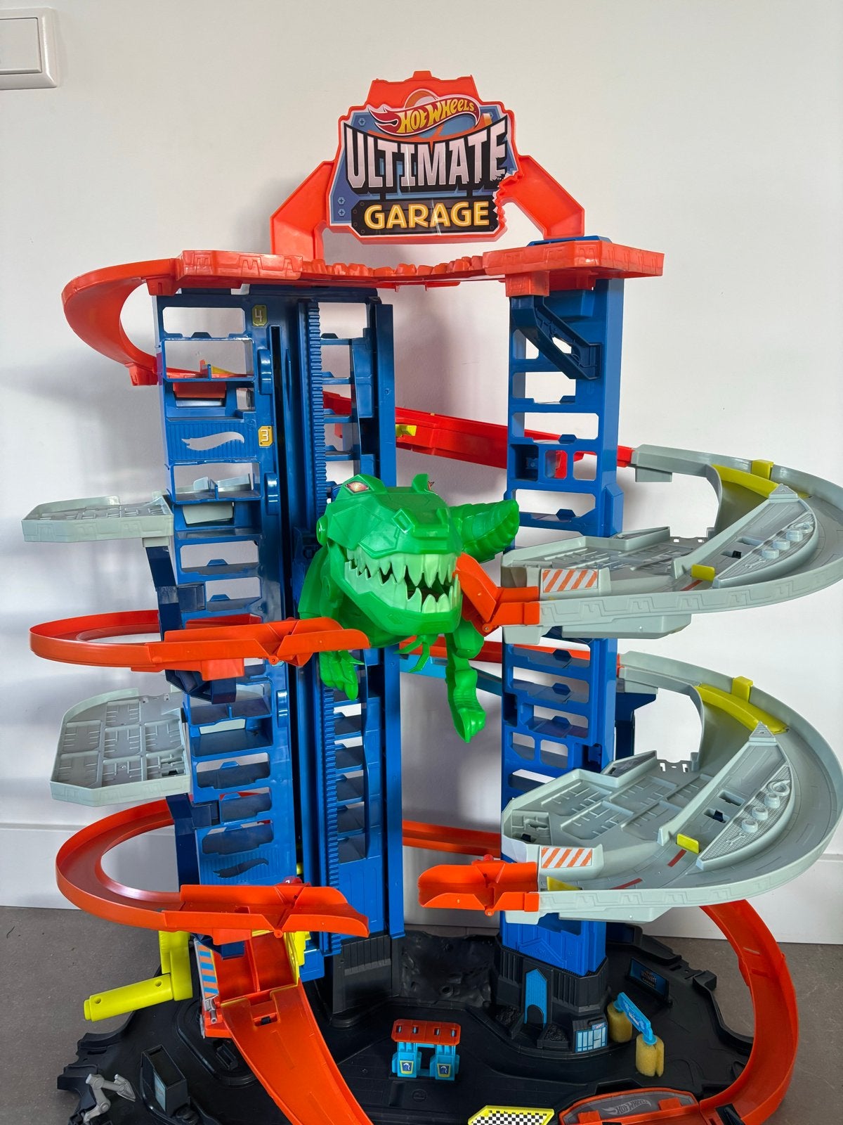 Hot Wheels Ultimate Garage & Stunt Garage Set, Ophalen, Gebruikt, Jongen of Meisje