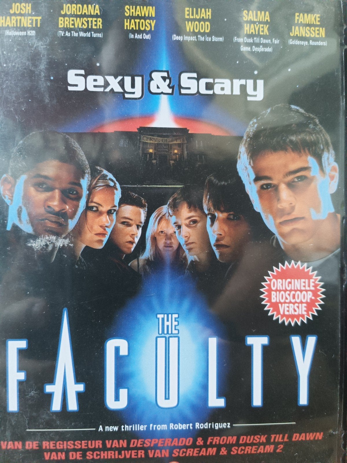 The Faculty Dvd NL Sexy & Scary Sci-Fi Horror, Horror, Alle leeftijden, Nederlands, Inclusief doosje