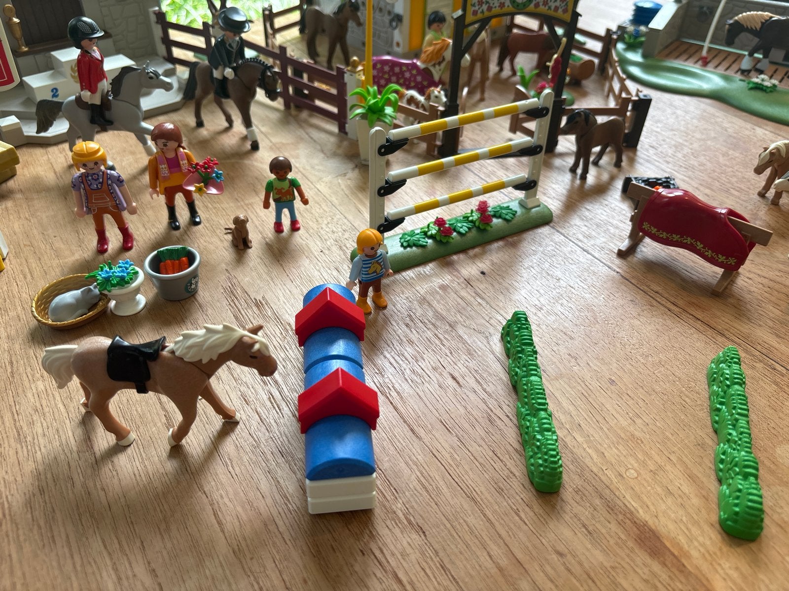 Grote Playmobil paardenboerderij en manege set, Ophalen of Verzenden, Zo goed als nieuw, Losse onderdelen