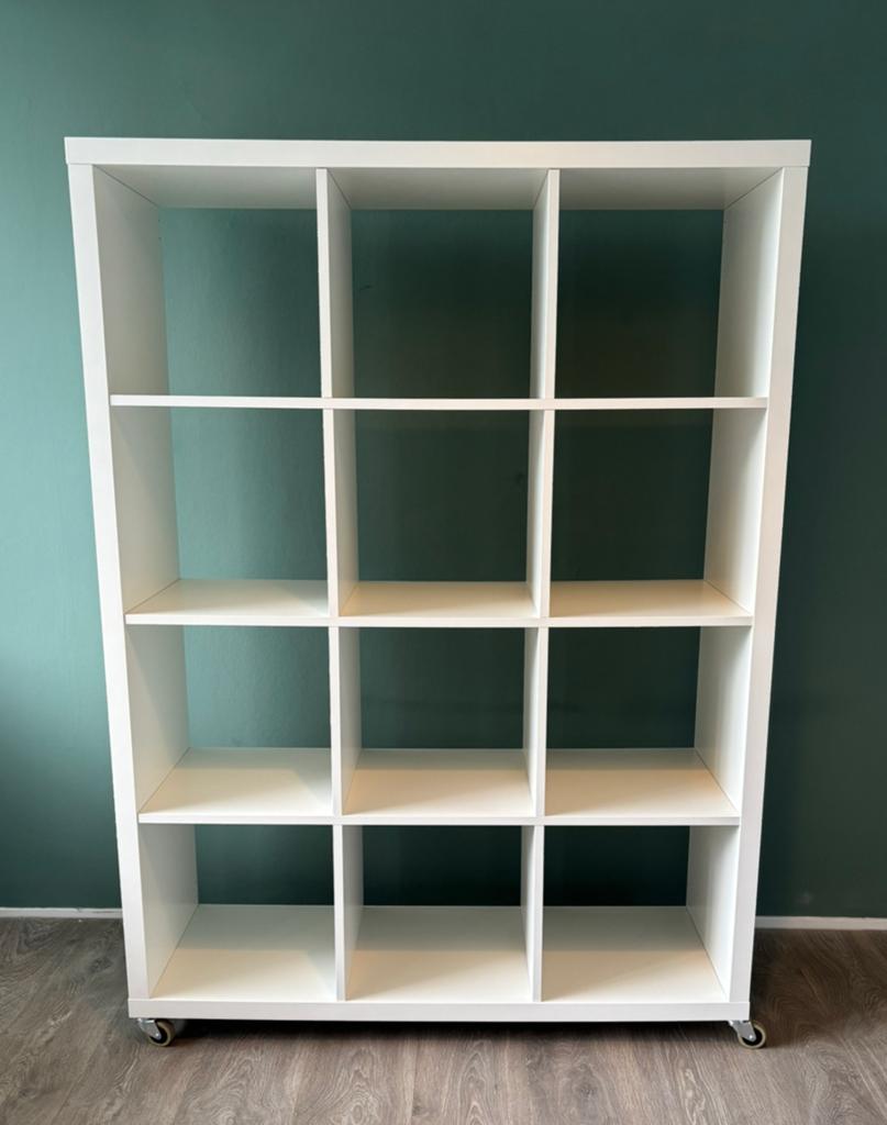 2x Ikea Kallax kasten 12 vakken 147x112, Huis en Inrichting, Kasten | Wandmeubels, Ophalen, Zo goed als nieuw, 25 tot 50 cm, 100 tot 150 cm