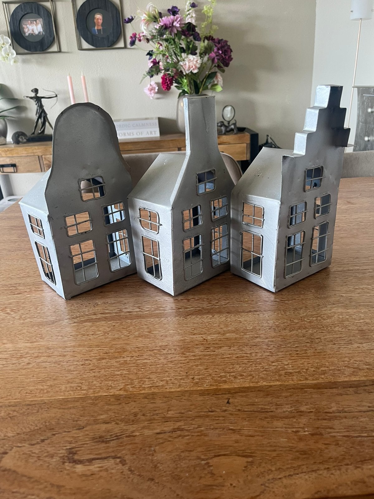 Kerst huisjes 3 voor €15,00, Diversen, Ophalen of Verzenden, Zo goed als nieuw