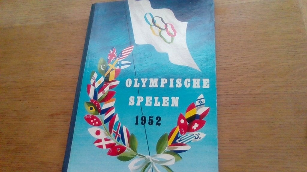 Plaatjesboek  Olympische Spelen van 1952 in Helsinki, Boeken, Ophalen, Gelezen, Jan Koome, Plaatjesalbum