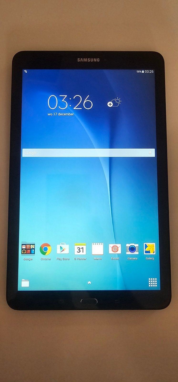 Samsung tablet, Computers en Software, Ophalen of Verzenden, 10 inch, 16 GB