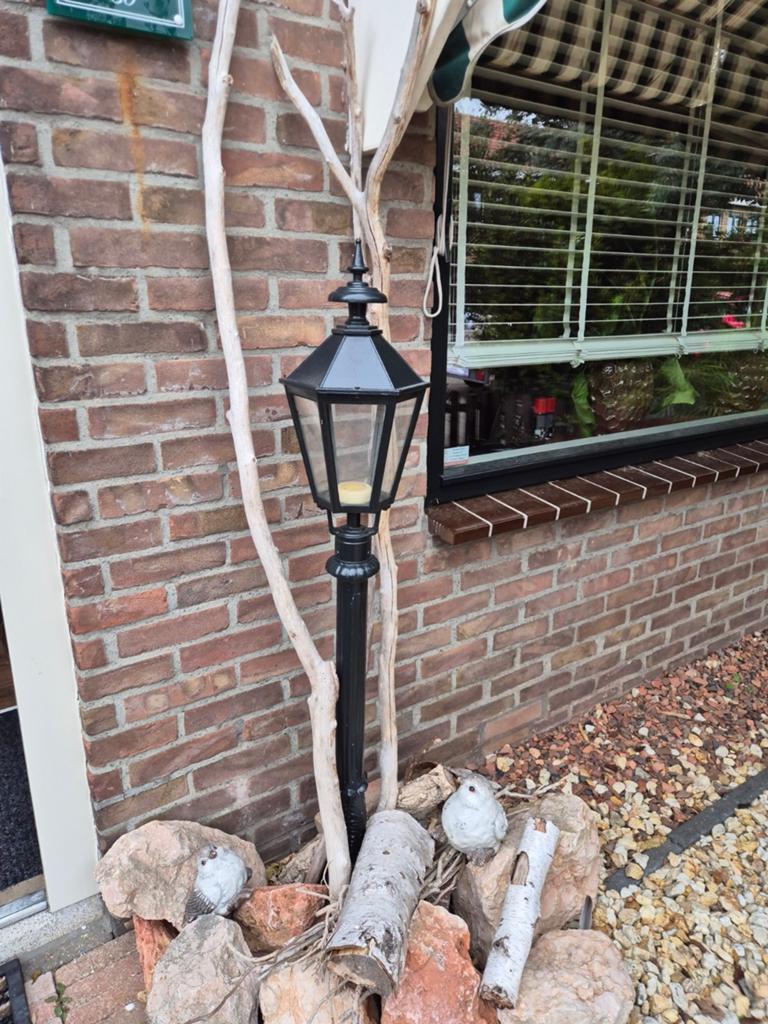 Tuin lantaarn (gietijzer), Tuin en Terras, Ophalen, Gebruikt