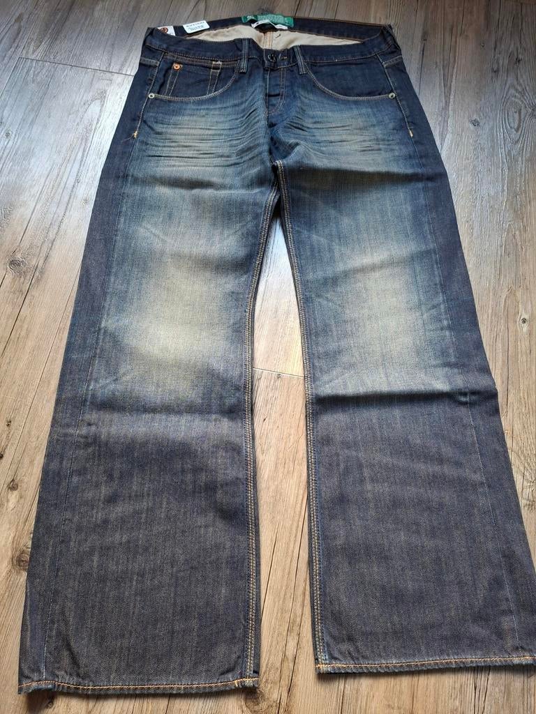 KUYICHI Spice low loose flared jeans W33 L32, Blauw, KUYICHI, Nieuw, Ophalen of Verzenden