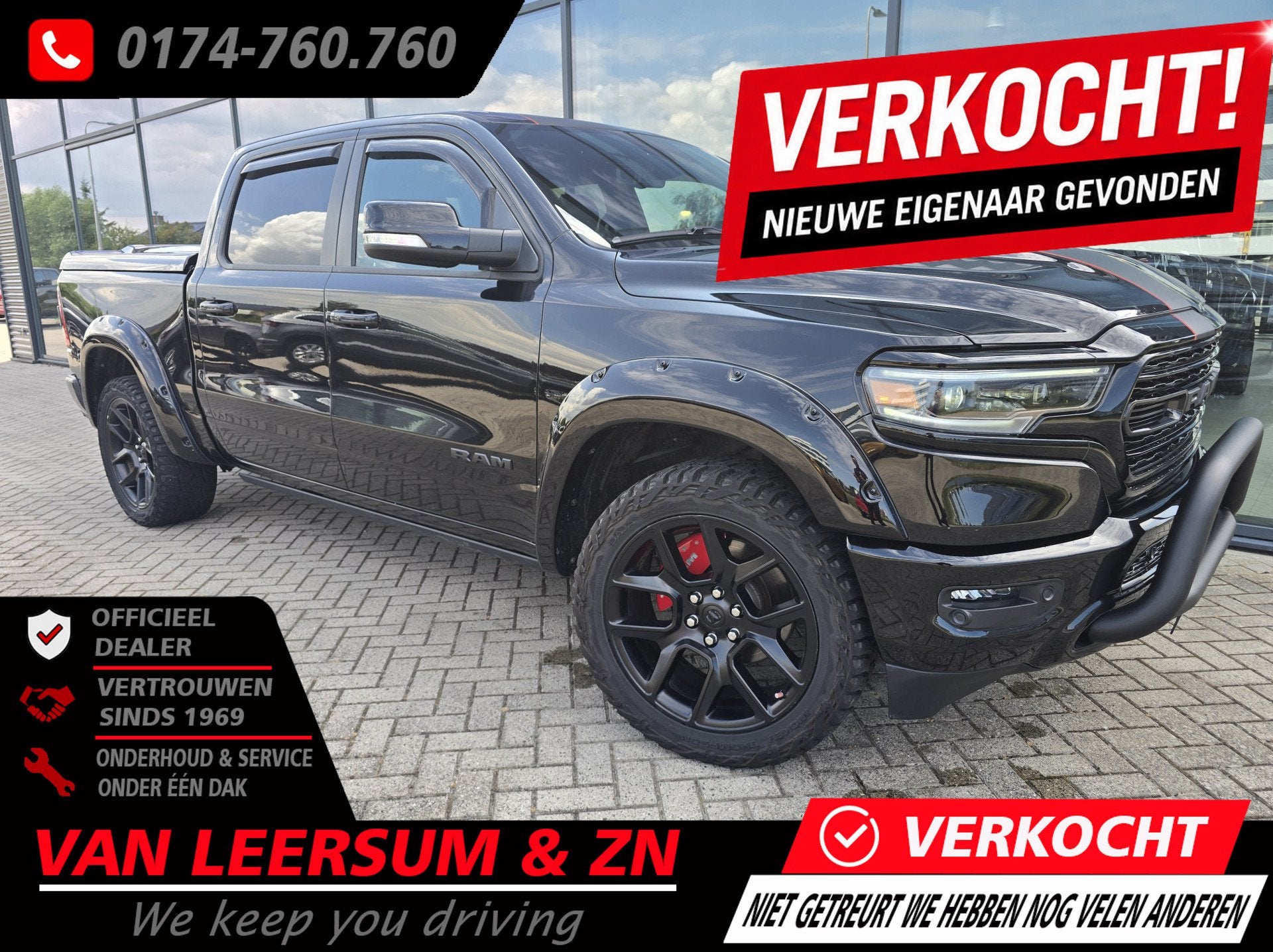 Dodge Ram 1500 5.7 V8 Limited | Headup Display | H&K Sound |, Automaat, Gebruikt, 5654 cc, 402 pk