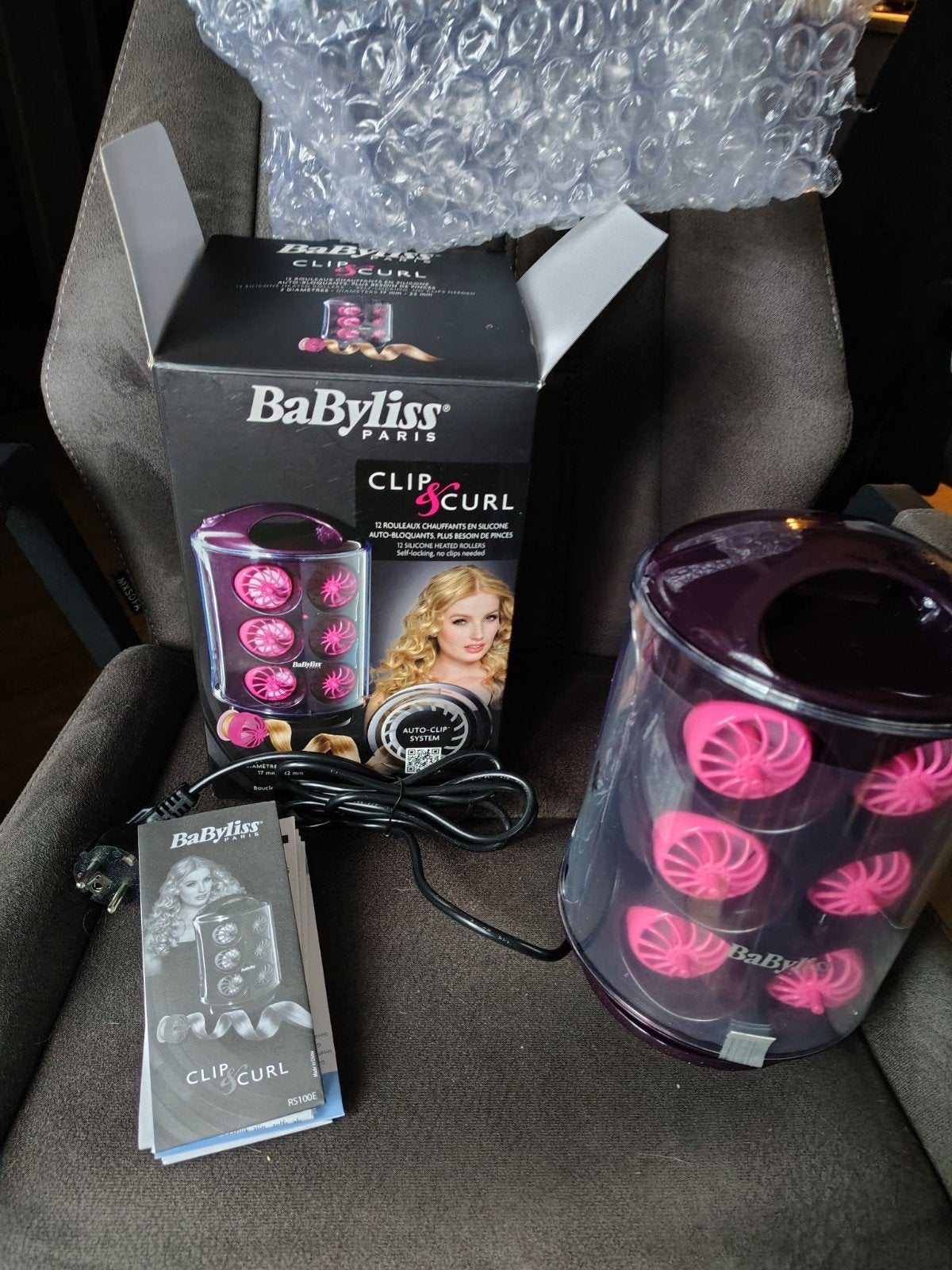 Nieuwe Babyliss Clip & Curl set - 17mm & 22mm krulset, Ophalen of Verzenden, Nieuw, Haarverzorging