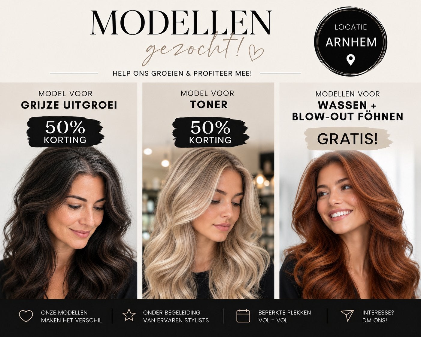 MODELLEN GEZOCHT ARNHEM, Overige niveaus, Starter, Overige vormen