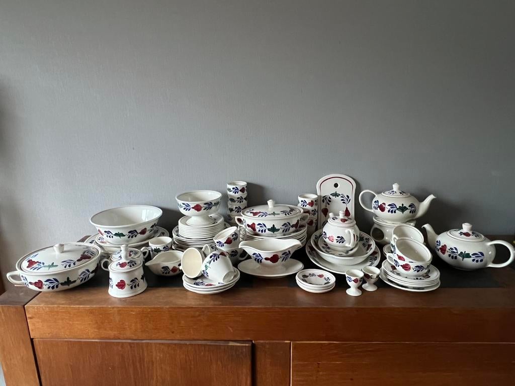 Heel veel Boerenbond, Huis en Inrichting, Keuken | Servies, Ophalen, Zo goed als nieuw, Overige stijlen, Bord(en)