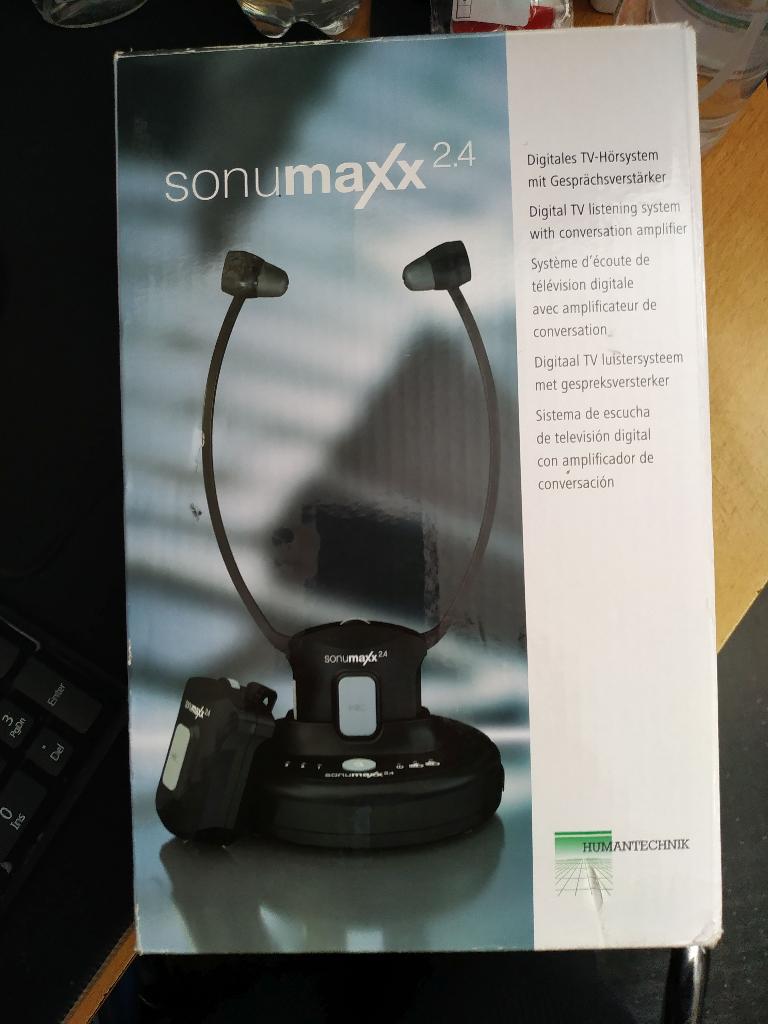 Sonumaxx 2.4 NXT GHz kinbeugel set, Ophalen of Verzenden, Zo goed als nieuw, Overige merken, Draadloos