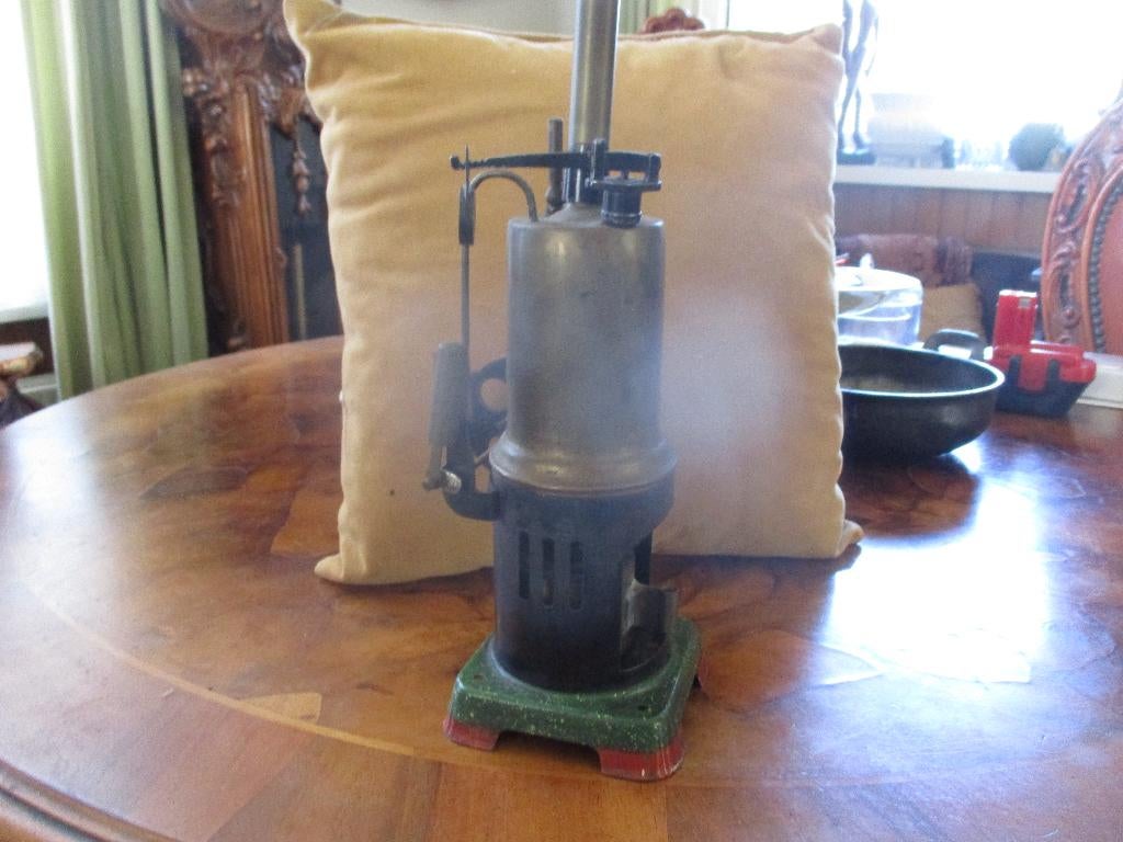 stoommachine staande ketel, Antiek en Kunst, Antiek | Speelgoed, Ophalen of Verzenden