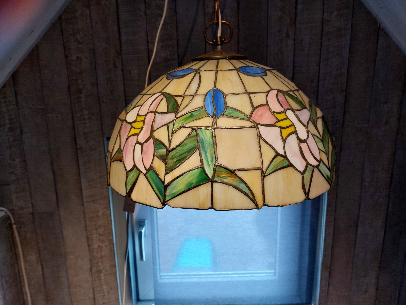 tiffanny hanglamp, Antiek en Kunst, Ophalen of Verzenden