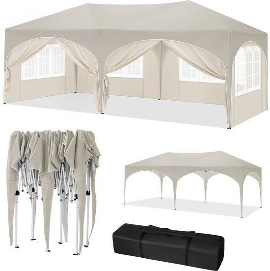 Paviljoen - Tuinpaviljoen - Partytent - Tuintent - Pop-up Kl, Corvance B.V., Verzenden, Nieuw, Corvancebol@gmail.com
