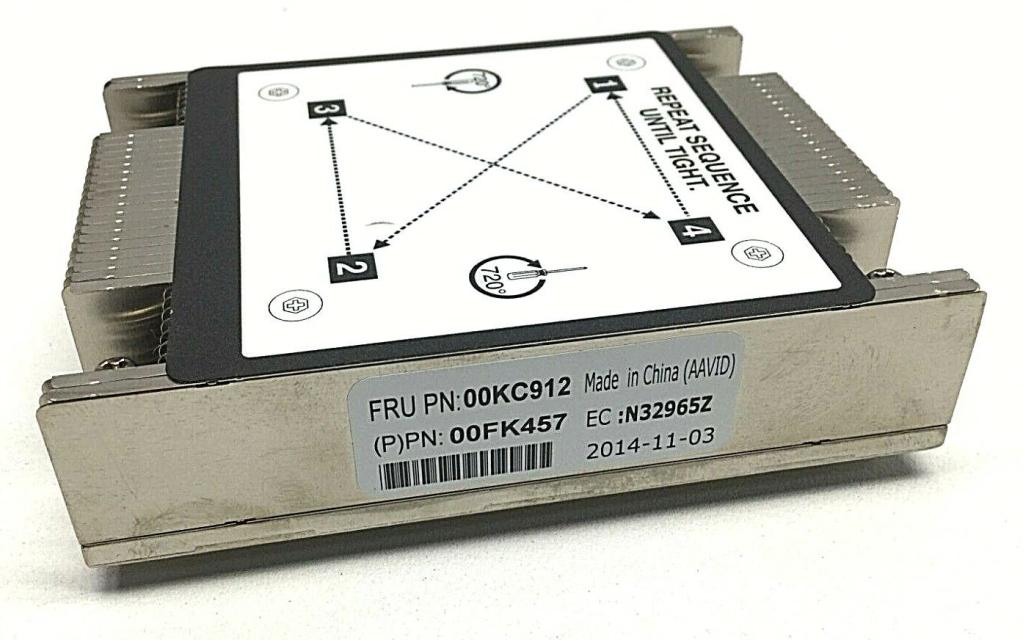 IBM / Lenovo X3550 M5 Heatsink 00FK457, Computers en Software, Servers, Niet ingevuld, Niet ingevuld, Niet ingevuld