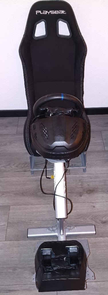 playseat evolution met thrustmaster T300 RS racing wheel, Ophalen, Zo goed als nieuw, TrustMaster
