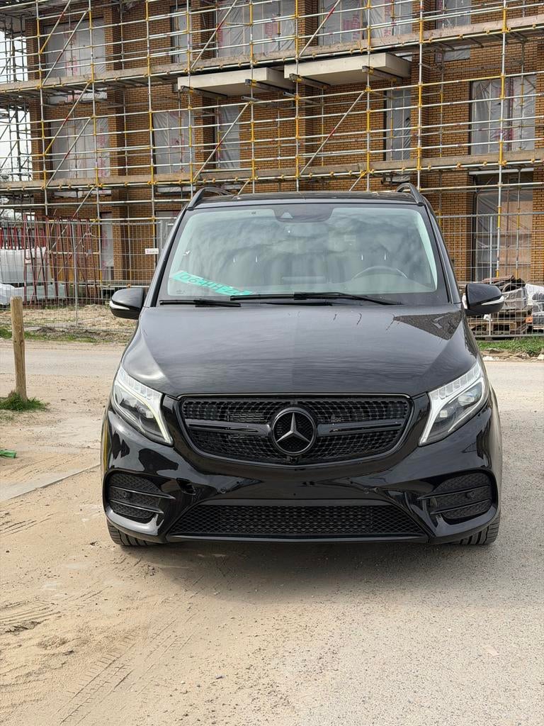 Mercedes V klasse  V220 CDI EDITION Lang , dubc ex btw, Auto diversen, Schadeauto's, Ophalen, Zwart, Benzine