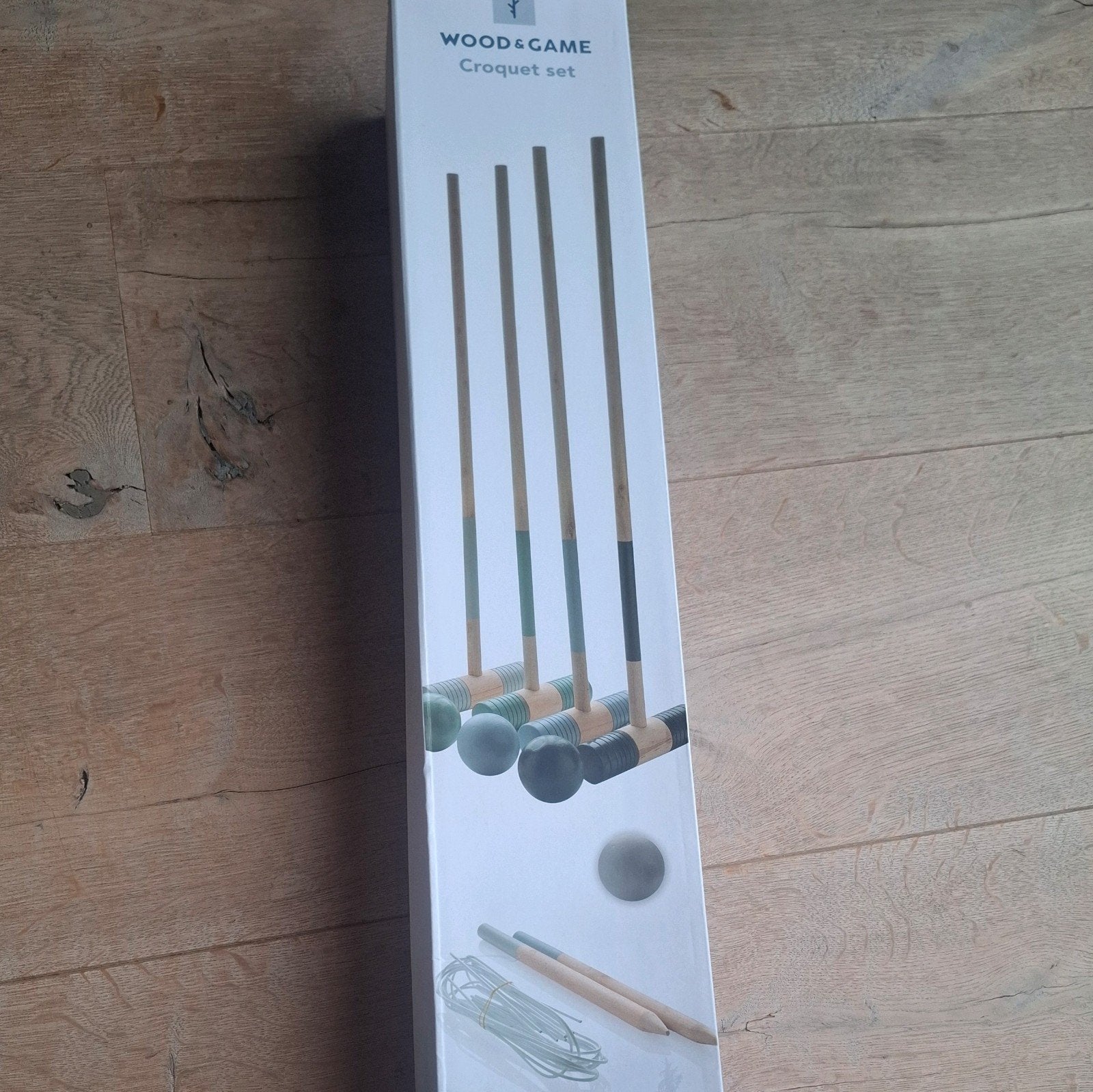 Nieuw Croquet Set - Wood & Game, Ophalen of Verzenden, Nieuw