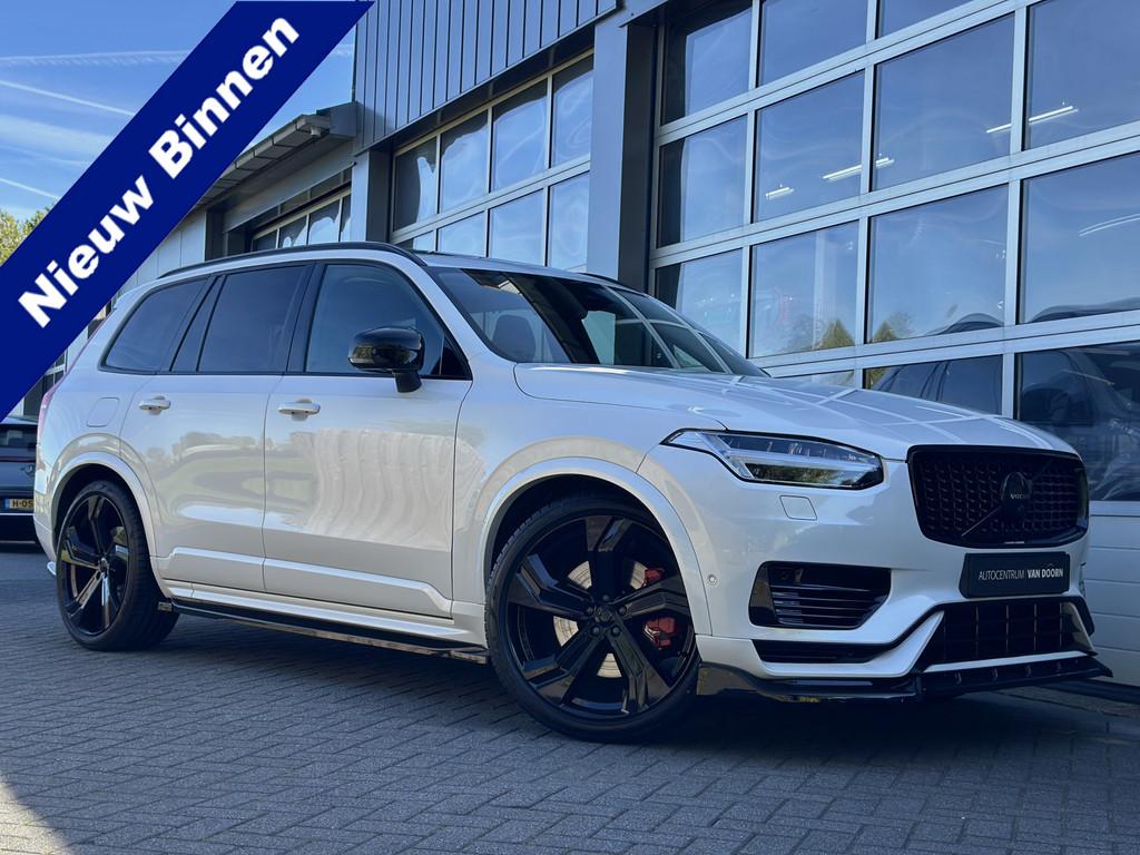 Volvo XC90 2.0 T8 Recharge AWD | Hybrid | Parelmoer White |, Auto's, Volvo, Gebruikt, Zwart, 4 cilinders, 1969 cc