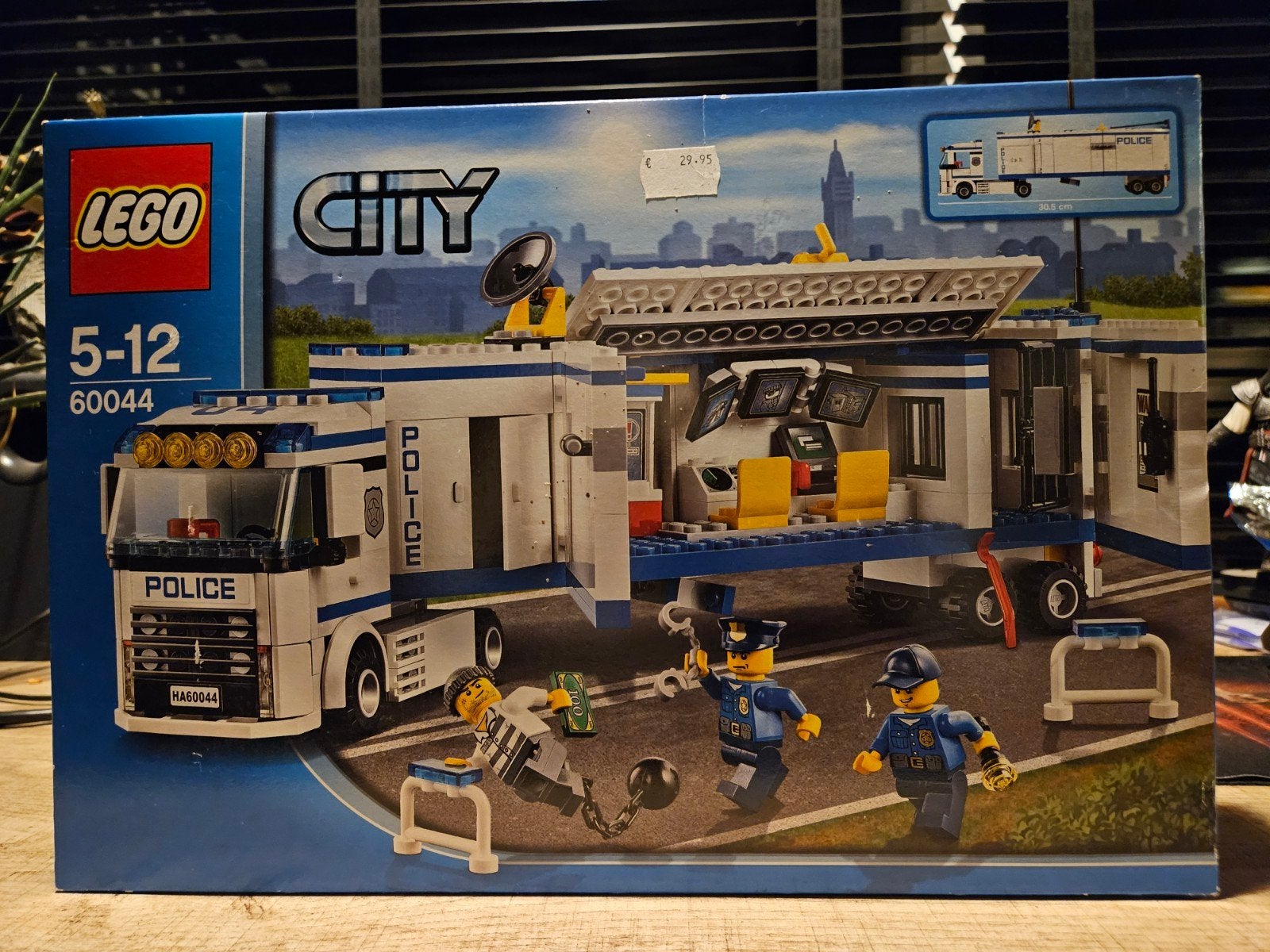 Lego City 60044 Mobiele Politie Eenheid - Nieuw, City, Lego, Nieuw, Ophalen of Verzenden