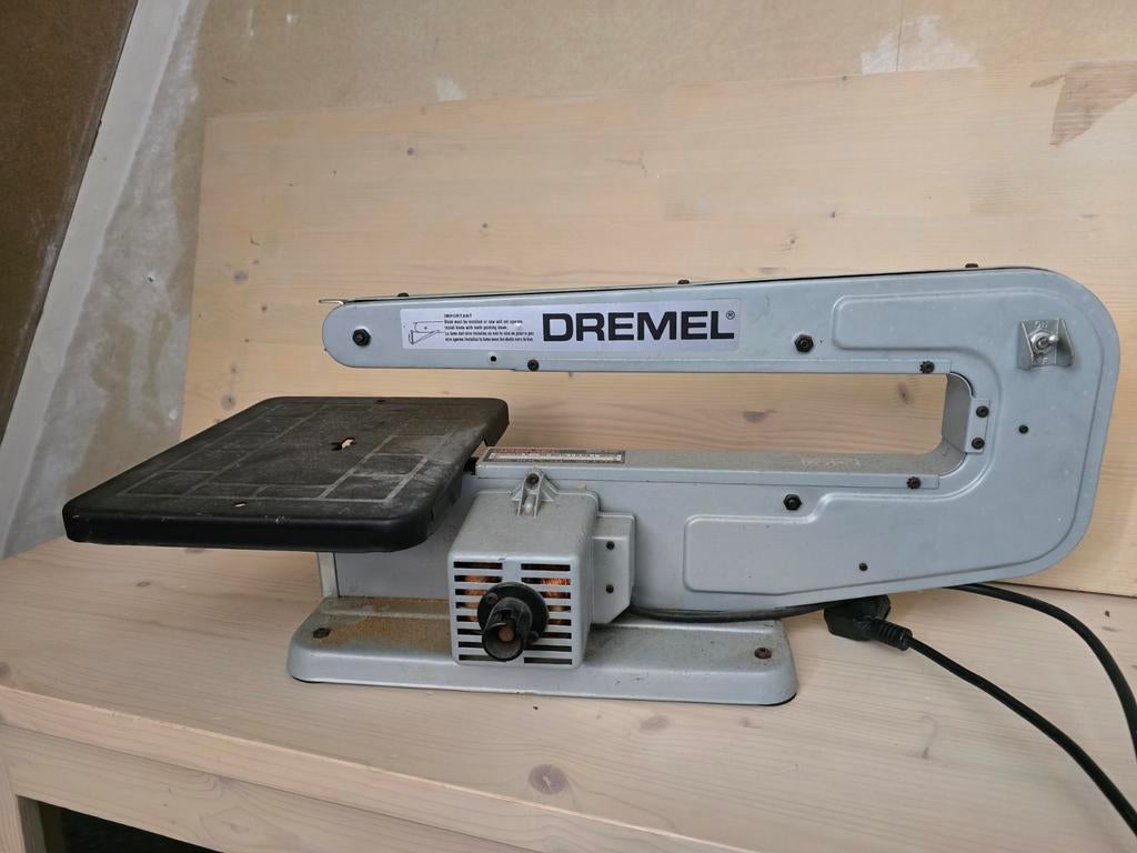 Dremel Moto-Shop Zaagtafel 576 - Figuurzaagtafel, Minder dan 30 mm, Gebruikt, Dremel, Ophalen of Verzenden