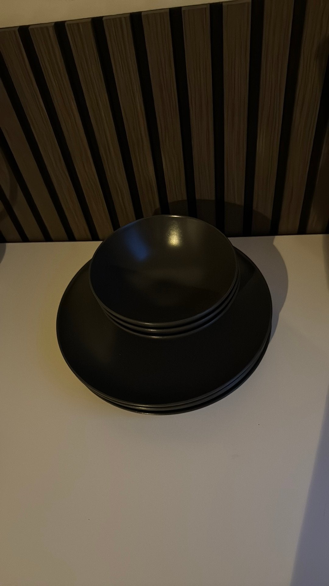 4 borden en 3 kommetjes ikea, Ophalen, Zo goed als nieuw, Bord(en), Overige stijlen