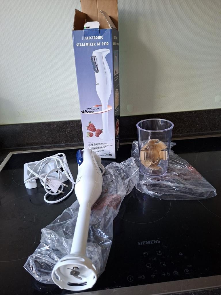 Staafmixer nieuw in doos, Minder dan 1 liter, Ophalen of Verzenden, Nieuw