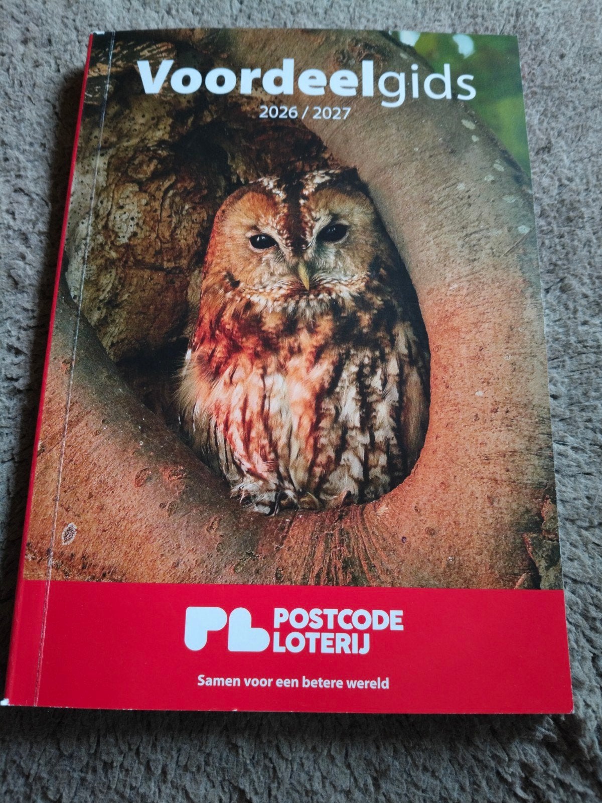 Kortingsbonnen vd Voordeelagenda vd Postcodeloterij 2026., Tickets en Kaartjes, Kortingsbon