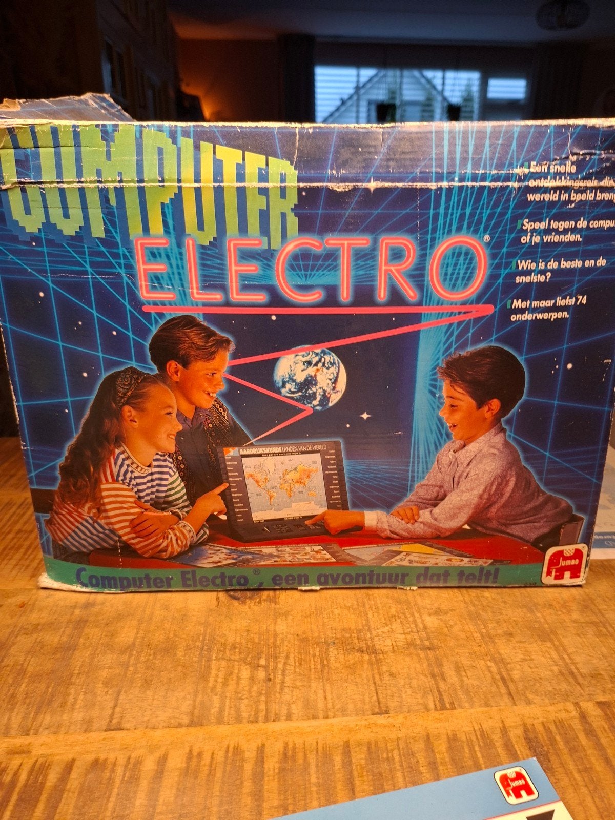 Computer Electro Educatief Spel - Vintage Jaren '80/'90, Een of twee spelers, Ophalen of Verzenden, Gebruikt, Jumbo