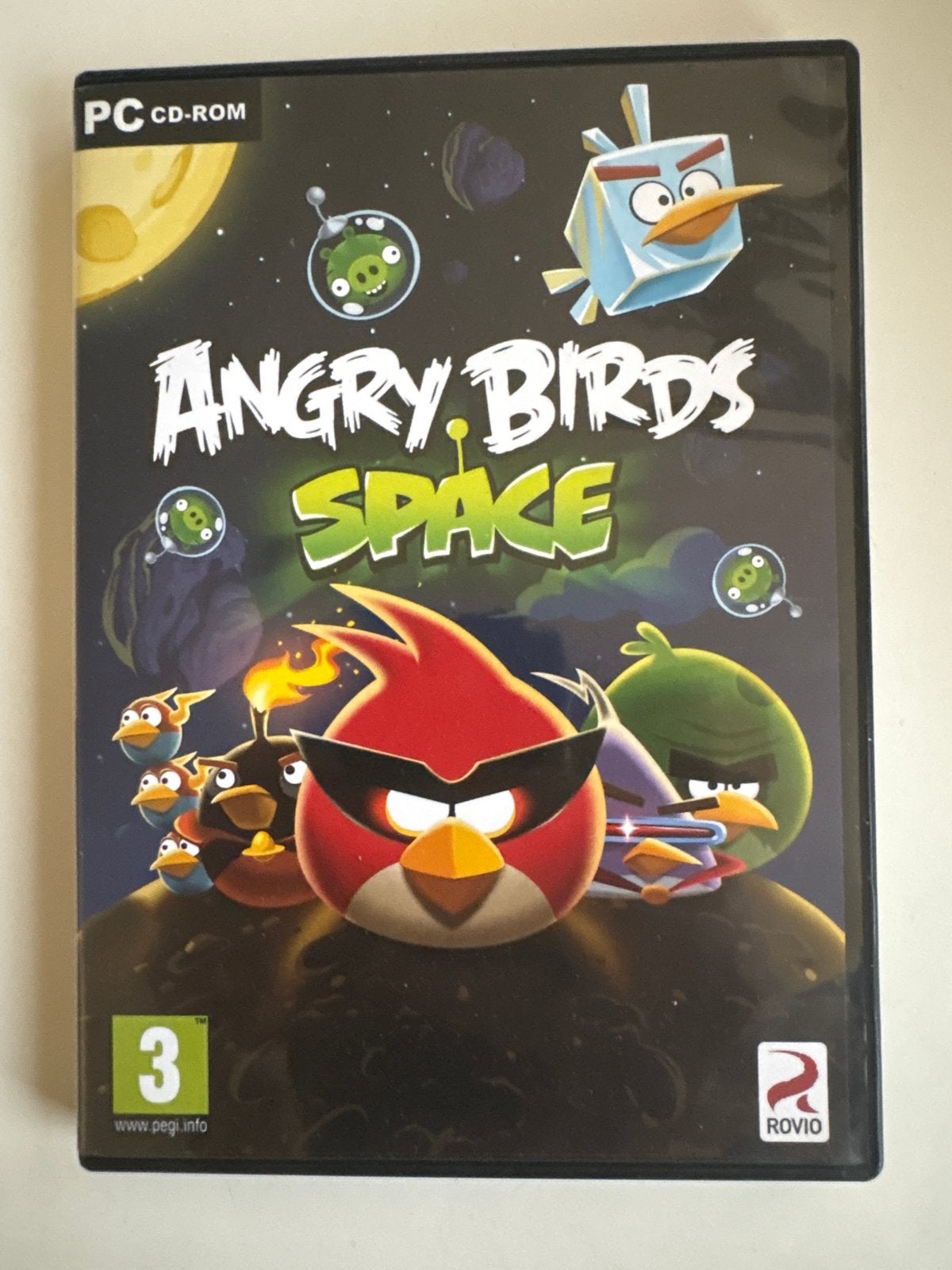 Angry Birds Space PC CD-ROM - Avontuurlijk Ruimtespel, Spelcomputers en Games, Games | Pc, Zo goed als nieuw, Puzzel en Educatief