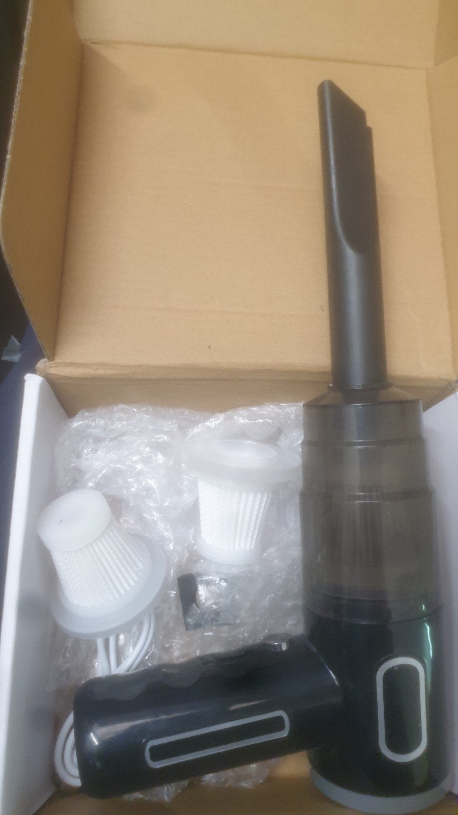 Draagbare kruimeldief met accessoires - Nieuw, Kruimeldief, Draadloos, Nieuw, Ophalen of Verzenden