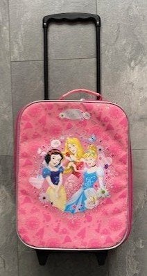Disney PRINCESS Trolley / Koffertje (qwe), Wieltjes, Gebruikt, Hard kunststof, Minder dan 50 cm