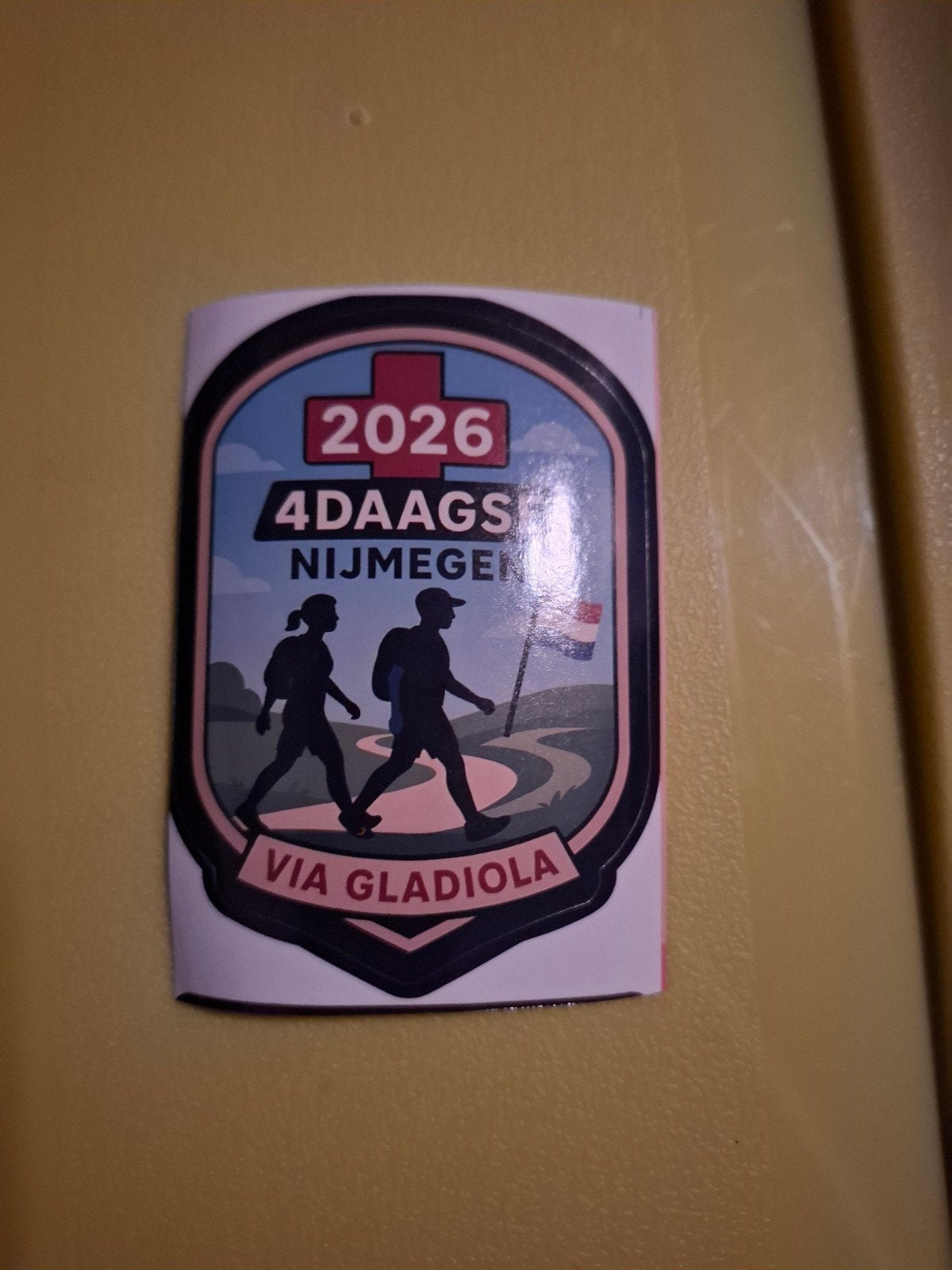 vierdaagse 2026 sticker, Ophalen of Verzenden, Zo goed als nieuw