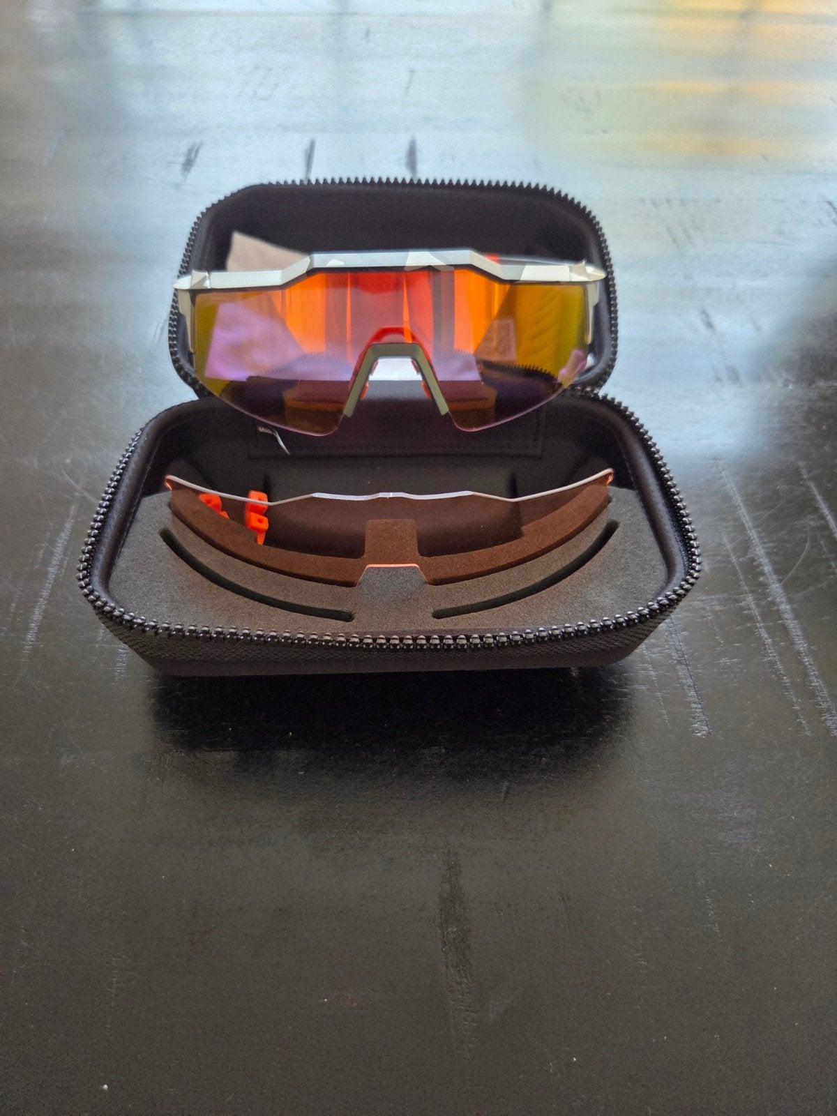 100% speedcraft bril, Ophalen of Verzenden, Zo goed als nieuw, Overige kleuren, Heer